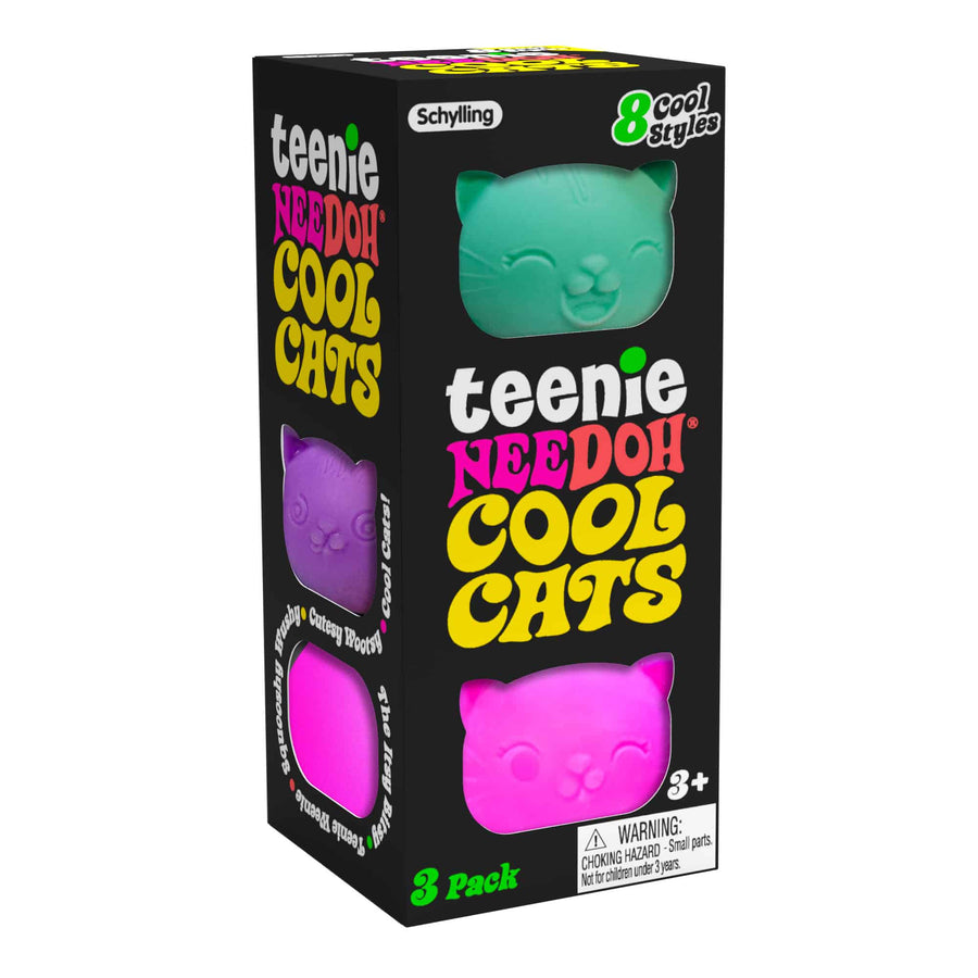 Teenie NeeDoh Cool Cats - Lite Ready
